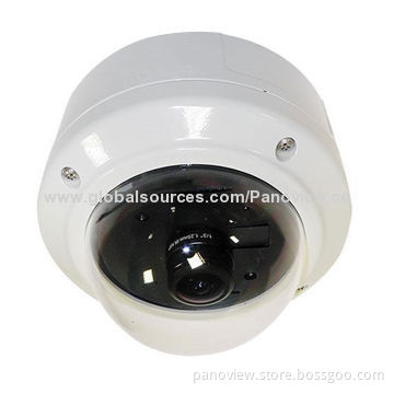 CMOS Outdoor Waterproof CCTV and Day/Night Dome Camera with Up to 1,280 x 960 Pixels